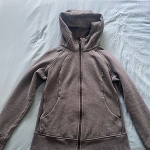 Scuba Full Zip Hoodie- Heathered Speckled Black